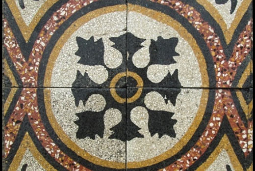 La Riggiola Pavimento di recupero in graniglia - 1