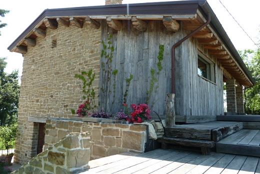 Legno Antico tavole di recupero in 1° e 2° patina - 8