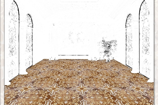 A P I - Antichi Pavimenti Italiani Pavimento in legno a Quadrotti - Modello SANZIO - 8