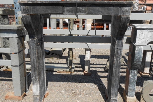 Recuperando Brick and Stone Camini in pietra arenaria antichi - 8