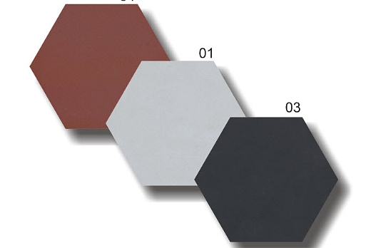 Pavimenti Sansone Esagono in pastina e graniglia. - 2