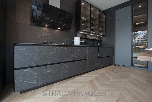 Strada Legnami & Parquet srl Parquet rovere prefinito a spina - 2