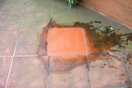 Tartuca Service di Flavio Caminada cotto imprunetino posato esternamente - 1