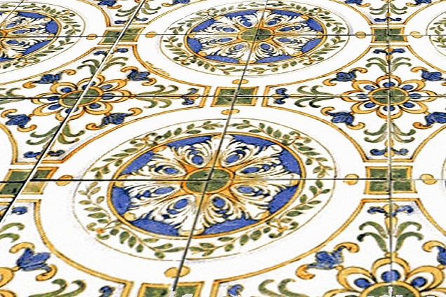 PAVIMENTI IN MAIOLICA in Sicilia - 1