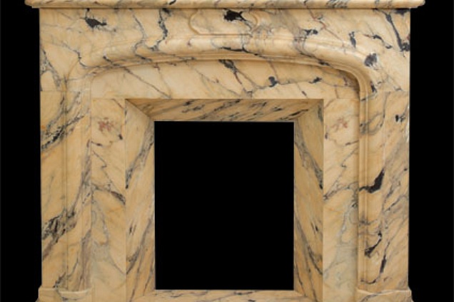 CAMINO PARTICOLARE PER IL MATERIALE COLOR CREMA CON VANATURA VIOLACEE