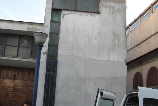 Parrocchia M.SS. del Carmine, Secondigliano, esterno, stato di fatto.