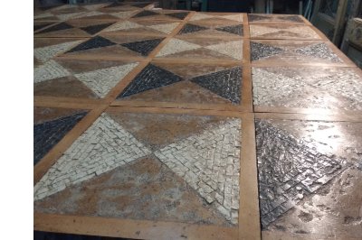 Pavimenti e rivestimenti in coccio-pesto